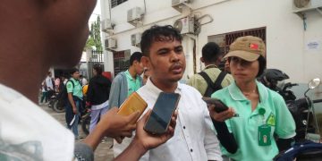 Estudante Hala’o Sosializasaun,  Komunidade Moris Saúdavel