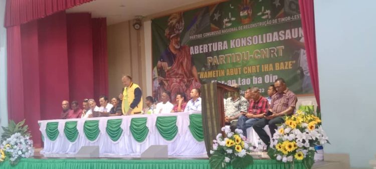 Servi Povu Ba Moris Di’ak, CNRT Konsolida Aan