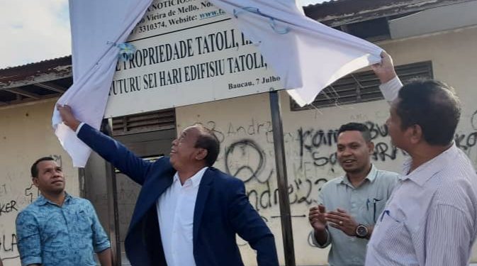 MAPKOMS Atribui Uma no Rai ba Tatoli,IP