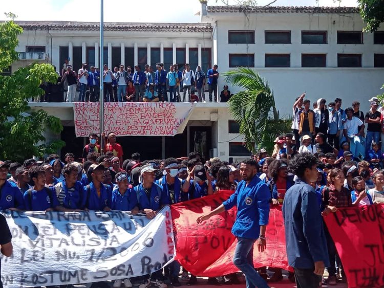 Insulta Orgaun Soberania, PPN Aniceito Lamenta Manifestante AMN