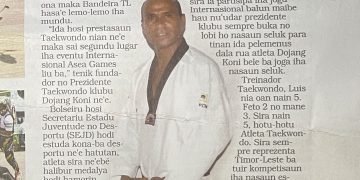 Boa Viagem  Aman Taekwondo Timor-Leste