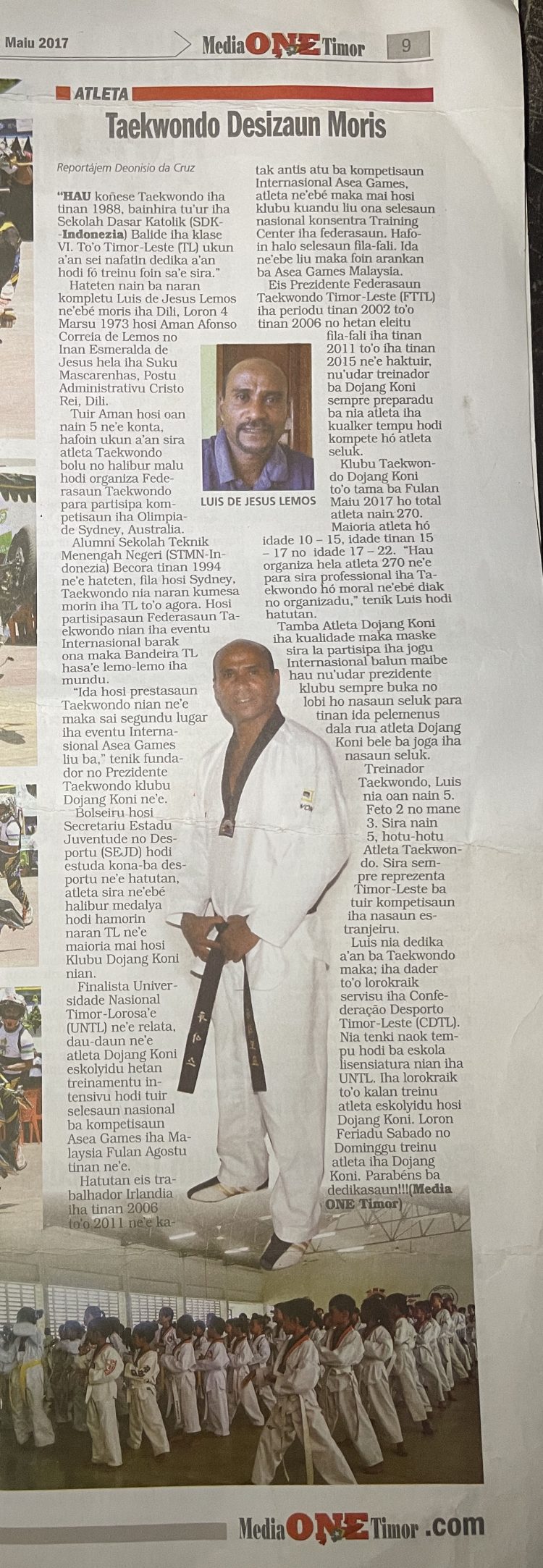 Boa Viagem  Aman Taekwondo Timor-Leste