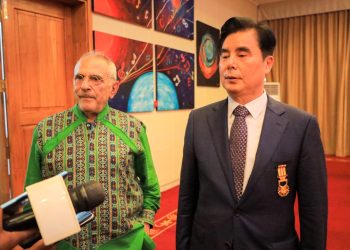 PR Horta Kondekora Embaixador Korea do Sul