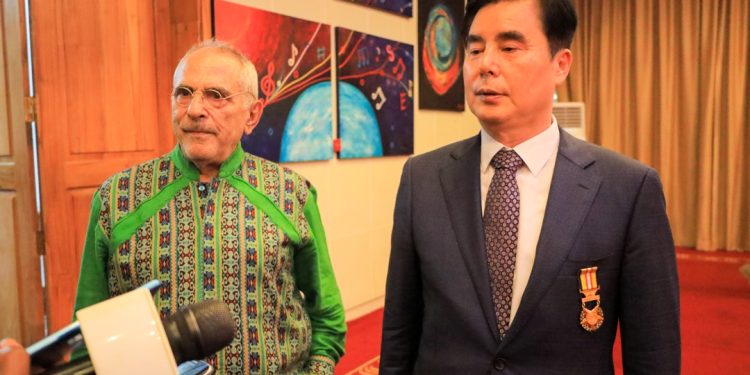 PR Horta Kondekora Embaixador Korea do Sul