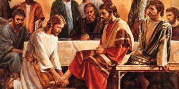 Kinta-feira Santa, Jesus Kristu Hatudu Hadomi Malu Hanesan An Rasik