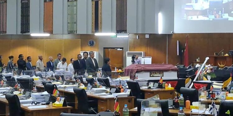 PN Presta Omenazen  Ba Eis Deputadu Manuel Castro