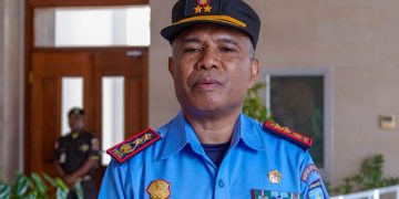 Rekruta  Membru Polisia Foun, PNTL Presiza GNR Nia Tulun