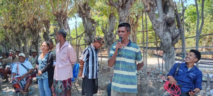 Kazu Barak Kona-ba Disputa Rai,  Realiza Sensibilizasaun  Dekretu Lei