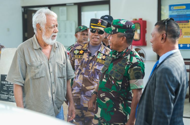 Hakat Fronteira Bá RAEOA, Danrem Kupang Simu PM Xanana