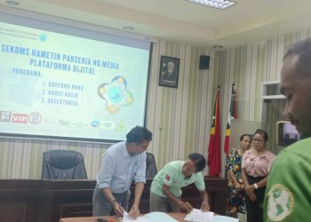 Média Plataforma Dijitál 12 Asina Kontratu Públisidade Ho Secoms