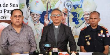 Kareta Tula Papa Fransisco Iha Timor-Leste, Sei Konvoi Husi Lecidere Ba Tasi-tolu