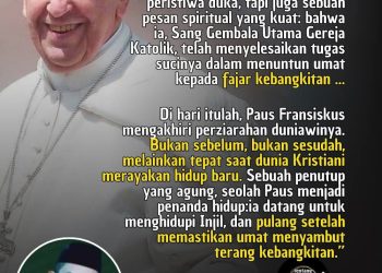 Gembala Terakhir Di Hari Paskah