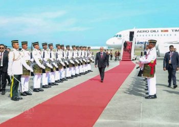 Partisipa Simeira ASEAN, Malázia Simu PM Xanana Ho Guarda de Onra