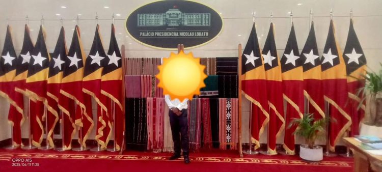 Bandeira Espesiál Ne’ebé Xefe Estadu Sira Uza Iha Ornamentu Adisionál