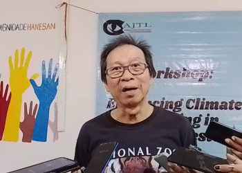 Treinamentu Mudansa klimatika iha Timor Leste