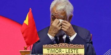 Bandeira Timor-Leste Ofisial Hamrik Iha ASEAN, PM Xanana Hamonu Matawen